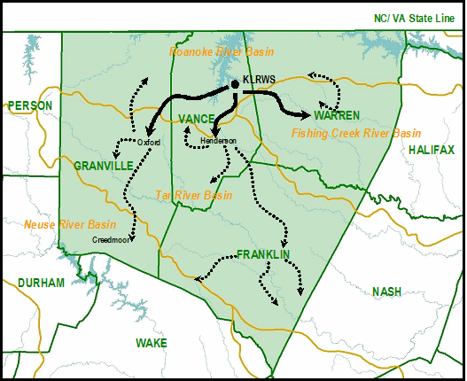 Map Of Kerr Lake Nc NC DEQ Kerr Lake